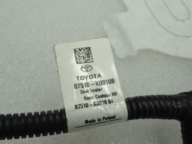 Toyota Yaris IV sēdekļa apsilde, priekšējais labais sēdeklis 87510K0010, oriģināls OE