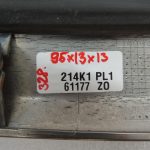 Opel Zafira C Tourer bagāžnieka durvju apdares sloksne, vidusdaļa 20907406, oriģinālā OE detaļa