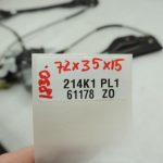 Opel Zafira C Tourer priekšējais labais loga pacēlājs ar motoru 13369286 OE