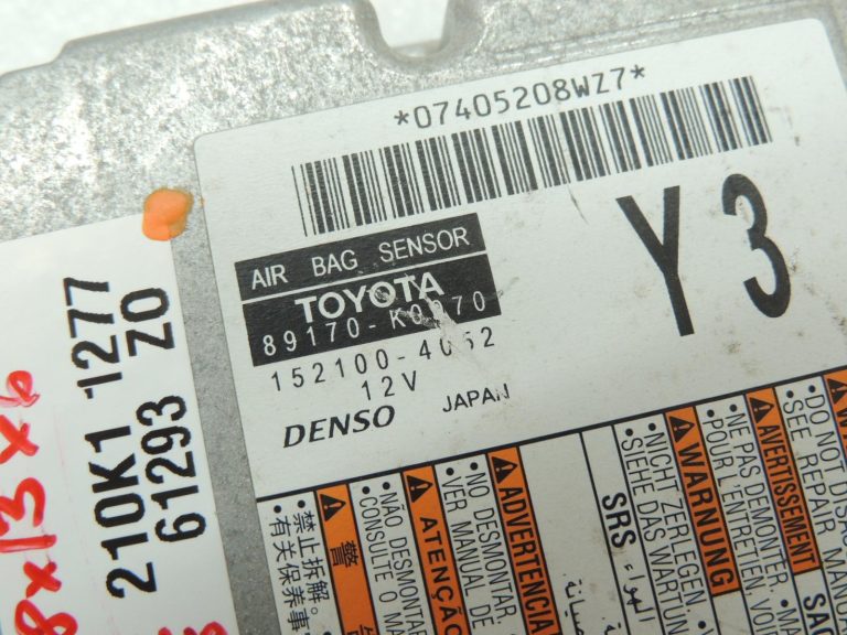 „Toyota Yaris IV“ gaisa spilvenu vadības bloks ar avārijas datiem 89170K0070 OE