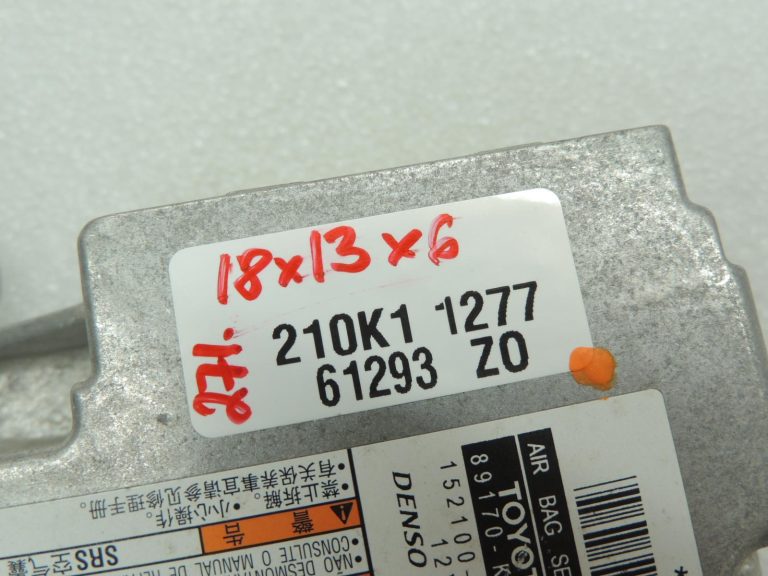 „Toyota Yaris IV“ gaisa spilvenu vadības bloks ar avārijas datiem 89170K0070 OE