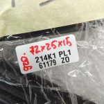 Opel Zafira C Tourer durvju blīvējums loga nišā priekšā pa labi 13259969 OE