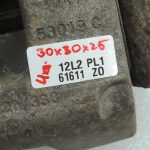 BMW G30 G31 aizmugurējā labā bremžu kluča servodzinēja kronšteins 34216870576 6870576 OE