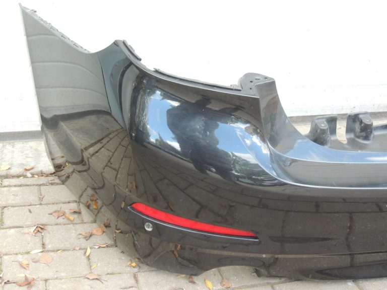 BMW G30 aizmugurējais bampers, komplekts ar aizmugurējo spoileru un difuzoru, PDC 51127475595 7475595