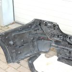BMW G30 aizmugurējais bampers, komplekts ar aizmugurējo spoileru un difuzoru, PDC 51127475595 7475595