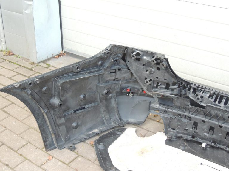 BMW G30 aizmugurējais bampers, komplekts ar aizmugurējo spoileru un difuzoru, PDC 51127475595 7475595