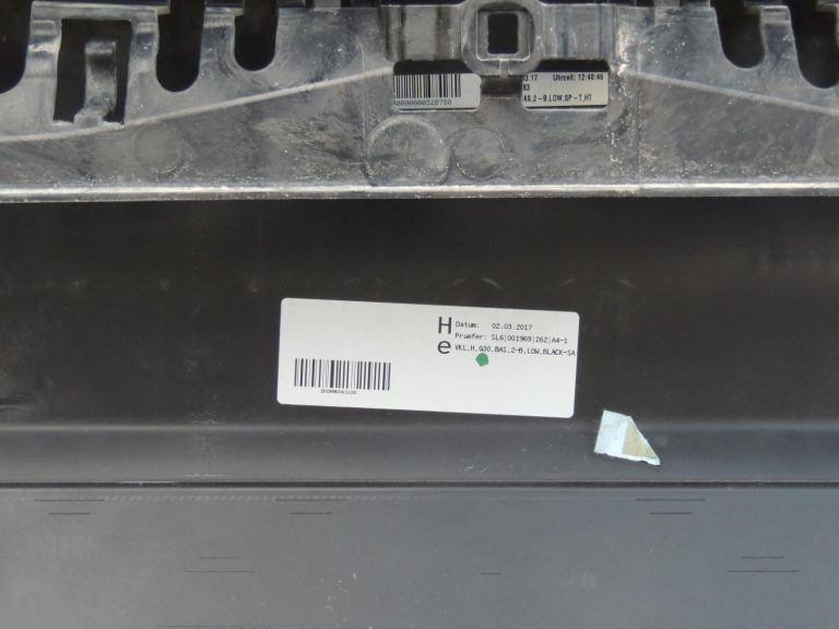 BMW G30 aizmugurējais bampers, komplekts ar aizmugurējo spoileru un difuzoru, PDC 51127475595 7475595