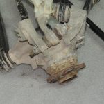BMW G30 G31 riteņa balsta kronšteins (labais), komplekts: šķērsvirziena svira, piedziņas vārpsta