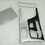 BMW G30 G31 centrālās konsoles apdare „Oxide Silver Dark“ (kreisās puses stūres versija) 51169380179 9380179 OE