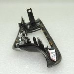 BMW G30 G31 Dekoratīvā līste priekšējā paneļa kreisajā pusē, „Oxide Silver“ hroms, 51459329513