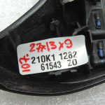 BMW G30 G31 Dekoratīvā līste priekšējā paneļa kreisajā pusē, „Oxide Silver“ hroms, 51459329513