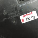 BMW G30 G31 5. sērijas stiklu tīrīšanas šķidruma tvertne 61668491830 8491830 OE