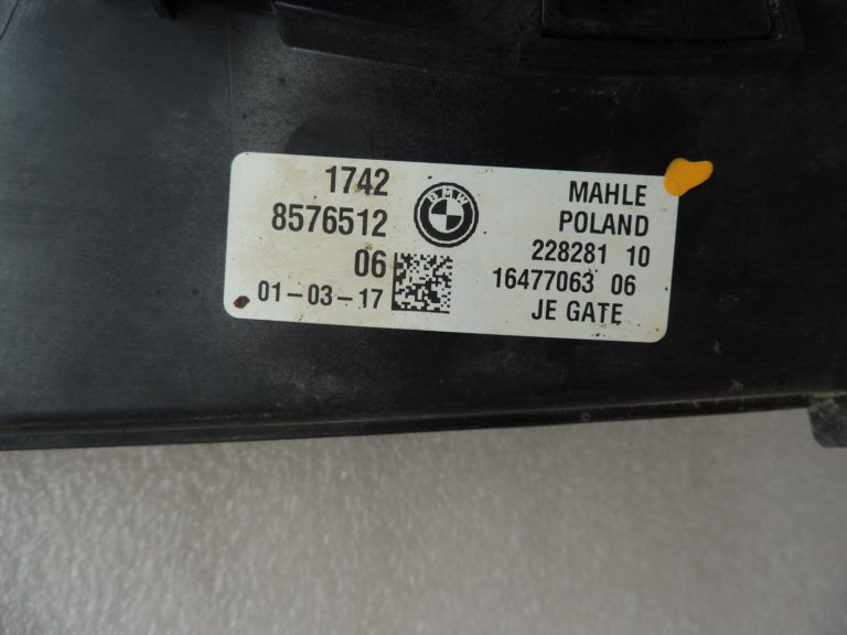 BMW G30 G31 520d dzesētāja ventilatora rāmis 400 W 17428576512 17428472266 OE