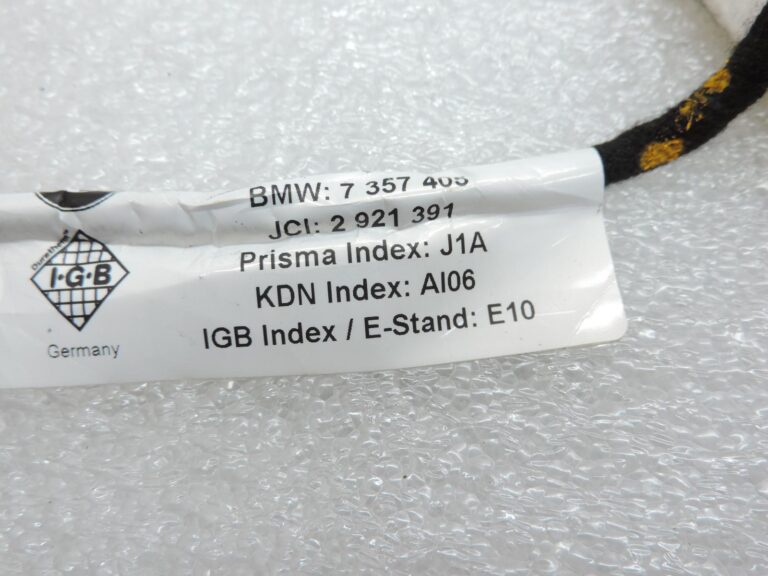 OE BMW G30 G31 G11 G12 BASIC priekšējā sēdekļa atzveltnes sildelementa 7357405