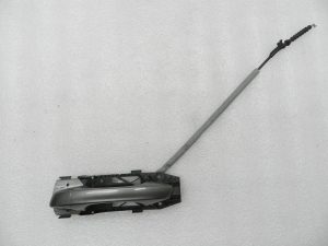VW Skoda oriģinālā priekšējā kreisā durvju rokturi Z1Z1 A7N, akmens pelēkā metāla krāsā