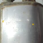OE BMW G30 G31 dīzeļdzinējs B47 aizmugurējais izplūdes sistēmas klusinātājs 8586750