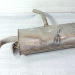 Toyota Corolla E21 1,2i 8NRFTS aizmugurējais izplūdes sistēmas klusinātājs 174300Y400