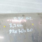 Toyota Corolla E21 1,2i 8NRFTS aizmugurējais izplūdes sistēmas klusinātājs 174300Y400