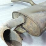 Toyota Corolla E21 1,2i 8NRFTS aizmugurējais izplūdes sistēmas klusinātājs 174300Y400