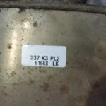Nissan Navara II D40 3.0DCi V9X izplūdes sistēmas aizmugurējais izplūdes klusinātājs 201005X25A