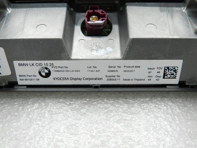 BMW G30 520D oriģinālais ekrāns 65508781408