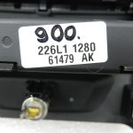 BMW G30 520D oriģinālā svaigā gaisa restes apdare centrālajai konsolei 51166833787