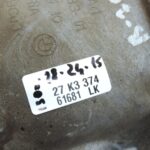 OE BMW G30, G31, G60, G61 dīzeļdzinējs B47 X-Drive priekšējais piedziņas vārpstas gultņu korpuss