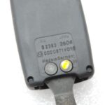 Smart ForTwo W450 drošības jostas sprādze Smart 450 ForTwo priekšā 0000871V016