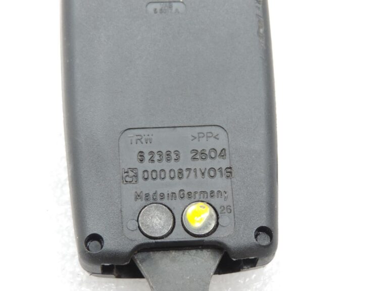Smart ForTwo W450 drošības jostas sprādze Smart 450 ForTwo priekšā 0000871V016