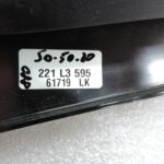 Smart ForTwo W450 aizmugurējais labais trīsstūrveida logs 0000652V013