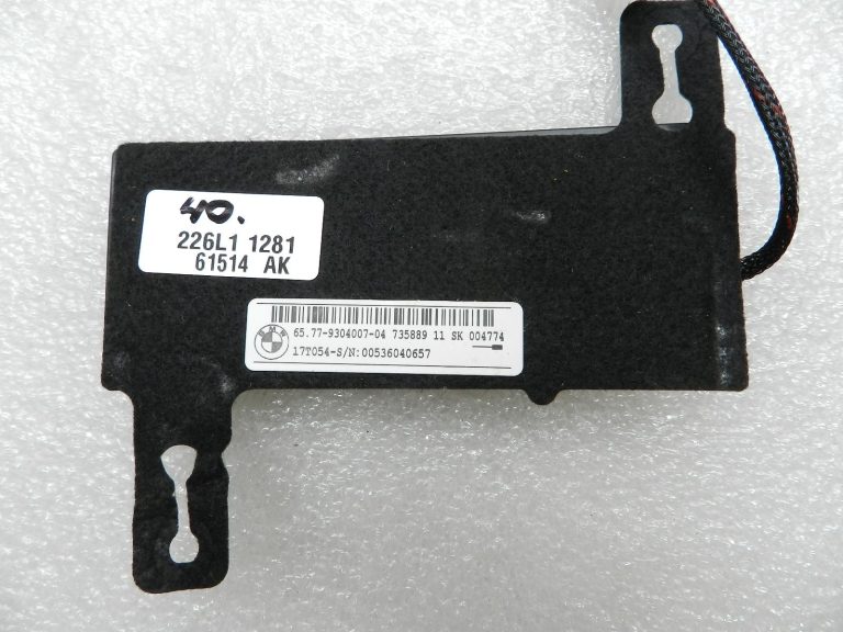 BMW G30 520D oriģinālais sensoru paklājs pasažiera sēdekļa atpazīšanai 65779304007