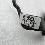 BMW G30 520D oriģinālā drošības jostas sprādze aizmugurē pa kreisi 72117475017