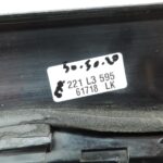 Smart ForTwo W450 aizmugurējais kreisais trīsstūrveida logs 0000651V010