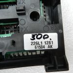 BMW G30 520D oriģinālā drošinātāju kaste, strāvas sadalītājs 61146837092