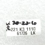 OE BMW G30, G31, G11, G12 dīzeļdzinējs B47 dzesēšanas šķidruma caurule 17128572913