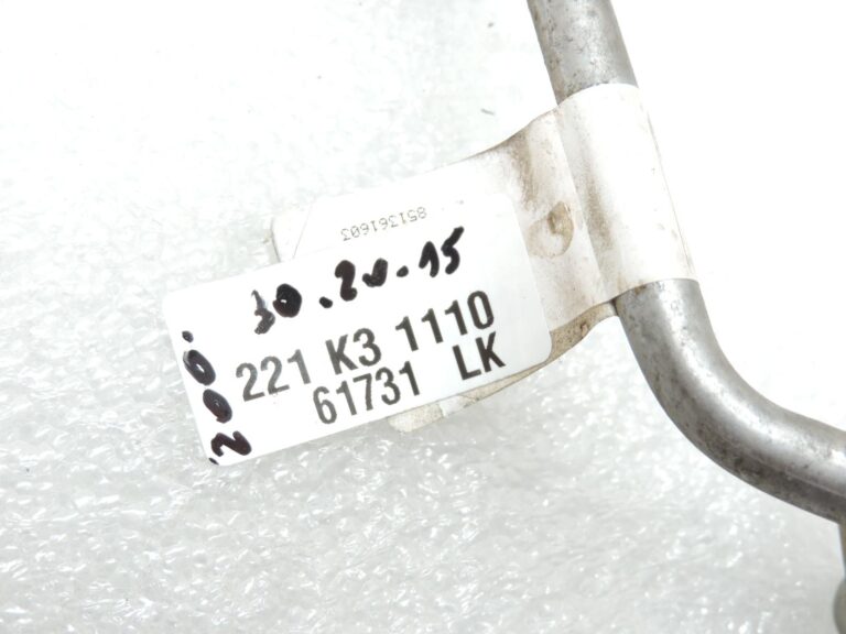 OE BMW G30, G31, G01, G02 dīzeļdzinējs B47 turbokompresora eļļas caurule 11428513616