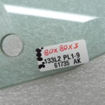 BMW G30 520D oriģinālais priekšējais labais durvju stikls 51337339456