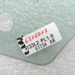 BMW G30 520D oriģinālais aizmugurējais kreisais durvju stikls 51377375189