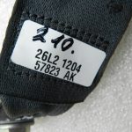 Nissan Qashqai oriģinālās drošības jostu sprādzes – aizmugurējā labā sprādze