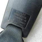 Nissan Qashqai oriģinālās drošības jostu sprādzes – aizmugurējā labā sprādze