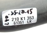 OE Toyota Yaris IV XP210 1.5 M15AFKS dzesēšanas šķidruma caurule 16572K0040