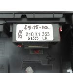 Toyota Yaris IV XP210 instrumentu paneļa sēdekļu apsildes slēdža apvalks 55407K0030