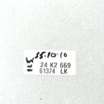 OE Toyota Yaris IV XP210 tīrītāja rokturis, aizmugurējais tīrītāja rokturis 85241K0010