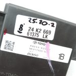 OE Toyota Yaris IV XP210 gaisa kondicionēšanas vadības bloks 88650K0050