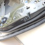 BMW G30 G31 aizmugurējā labā durvī, safīra melnā krāsā, 475 alumīnijs, 41007408964, OE