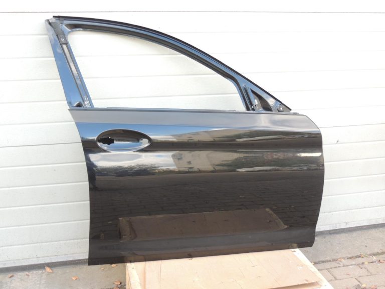 BMW G30 G31 priekšējā labā pasažiera durvis, safīra melnā krāsā, 475, 41007408962, OE