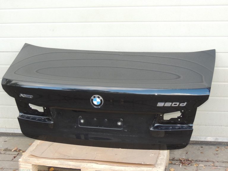 BMW G30 bagāžnieka vāks no alumīnija, safīra melnā krāsā, 475, 41007440695, OE