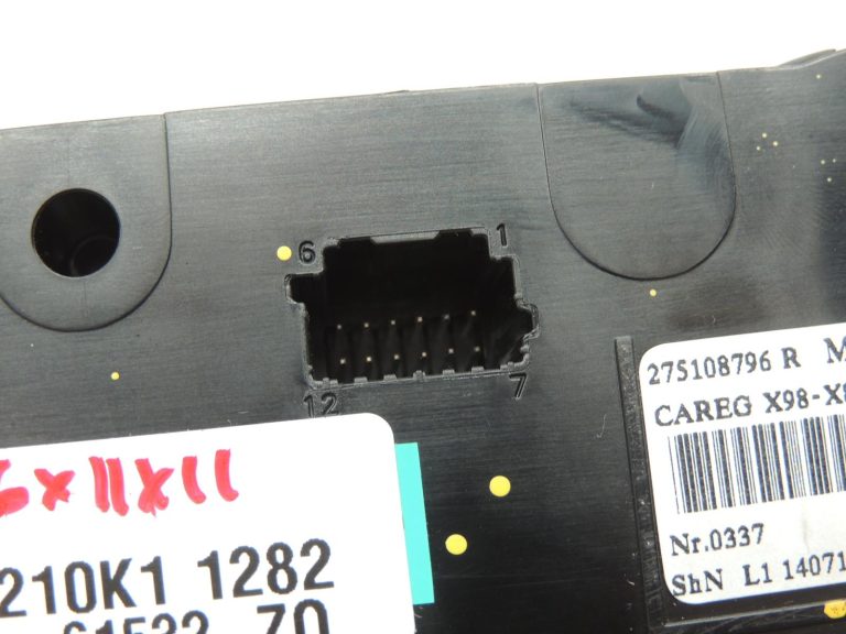 Renault Clio IV 4 klimakontroles panelis, apkures vadības pults, klimakontrole 275105430R 275108796R
