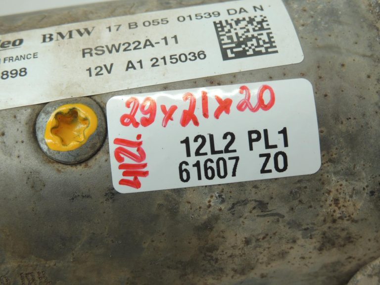 BMW G30 G31 520d starteris SEG 12415B90948 5B90948 oriģināls OE