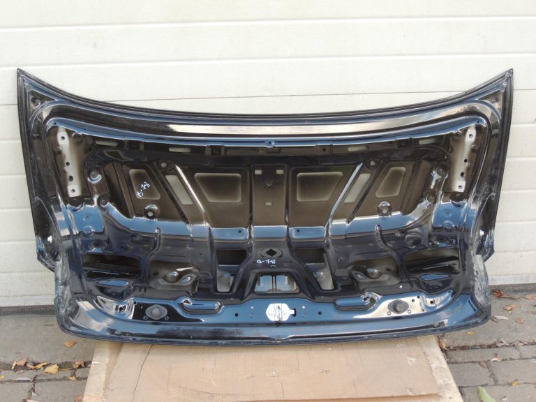 BMW G30 bagāžnieka vāks no alumīnija, safīra melnā krāsā, 475, 41007440695, OE